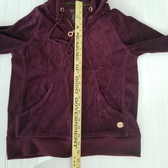 Kenneth Cole Reaction Womens Purple Track Jacket - Picture 4 of 6